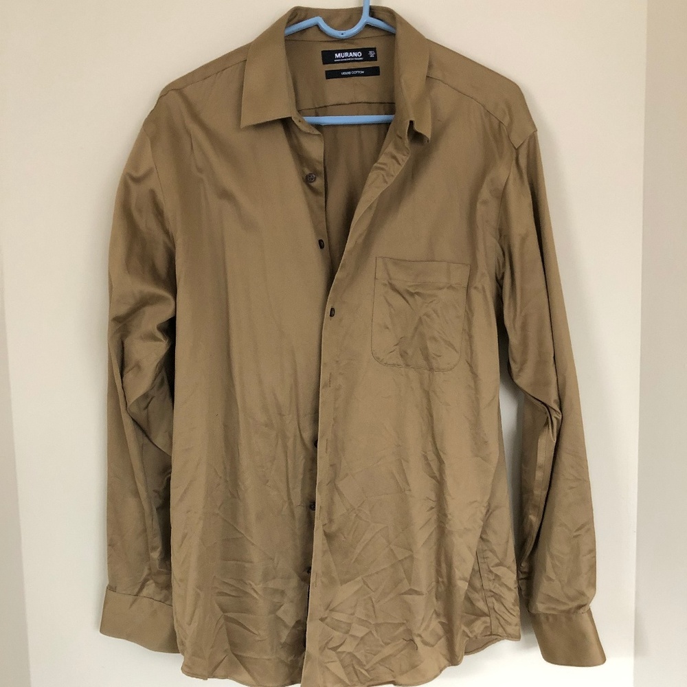 Murano Gold LS Button Down 16 1/2 | 35 A37